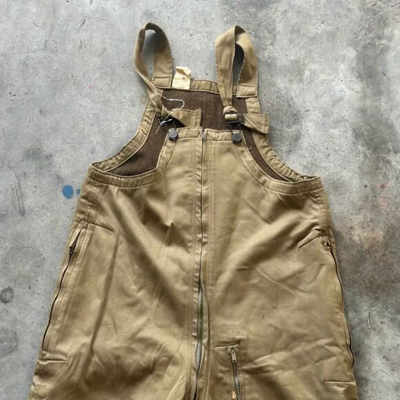 Vintage 40s WWII Armored Tanker Combat Trousers Overalls Size Small - Picture 4 of 8